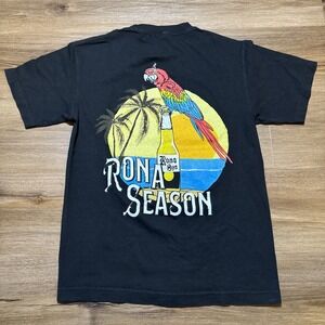 Nelk Boys Rona Season FULL‎ SEND Adult SMALL Graphic T Shirt Black Corona Cotton